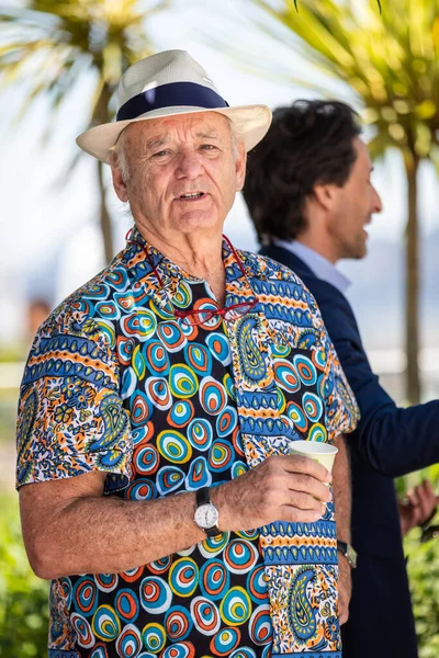 Cannes France July 2021 Bill Murray Attends French Dispatch Photocall — Stock Photo, Image