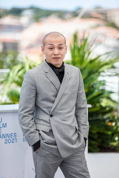 Cannes France July 2021 Director Jiazuo Attend Gaey Les Nuits — Stock Photo, Image