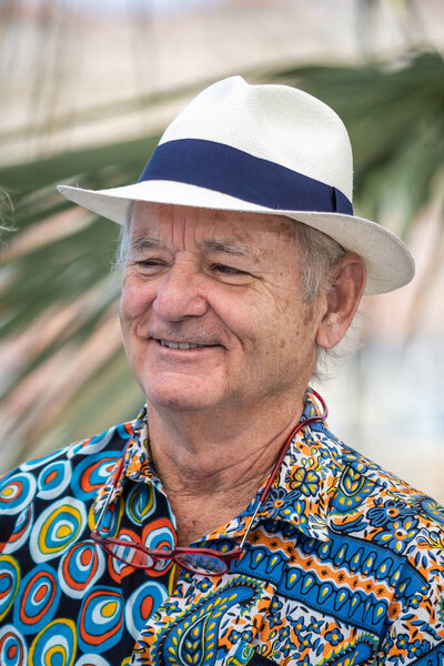 Cannes France July 2021 Bill Murray Attends French Dispatch Photocall Stock Photo