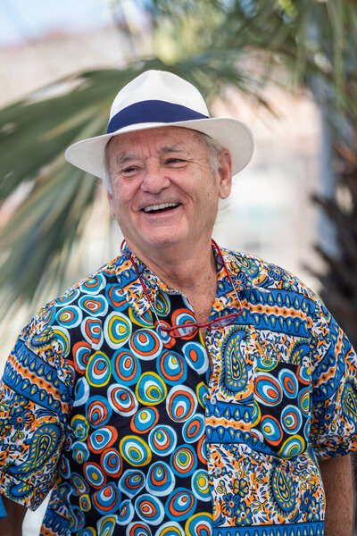 Cannes France July 2021 Bill Murray Attends French Dispatch Photocall Royalty Free Stock Photos