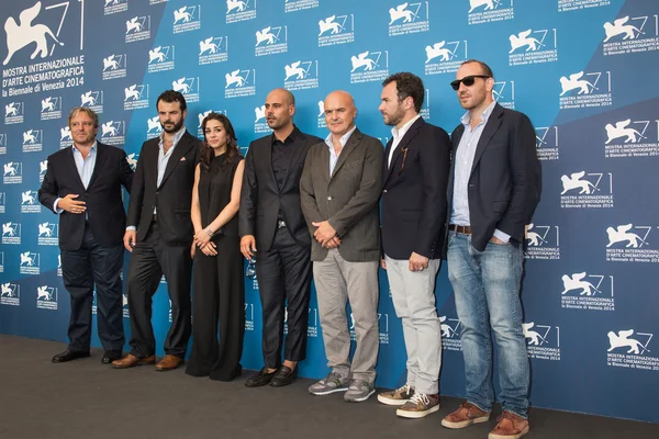 Marco D'Amore, Simona Tabasco, Luca Zingaretti, Edoardo De Angelis, Massimiliano Gallo — Stockfoto