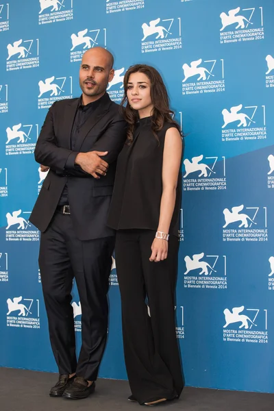 Marco d 'amore, simona tabasco — Stockfoto