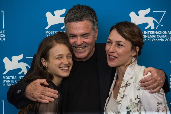 Amos Gitai, Meshi Olinski, Sara Adler — Foto Stock