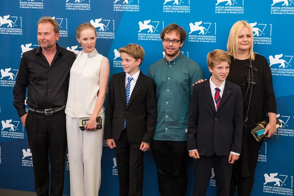 Elias Schwarz, Lukas Schwarz, Susanne Wuest, Ulrich Seidl, Severin Fiala, Veronika Franz — Stockfoto