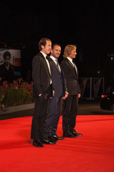 Reda Kateb, David Oelhoffen, Viggo Mortensen — Photo