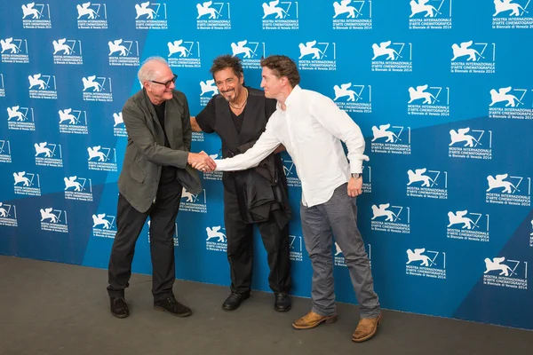 Chris Messina, Al Pacino and David Gordon Green — Stock Photo, Image