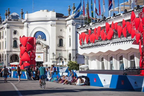 Venedig filmfestival - Stock-foto