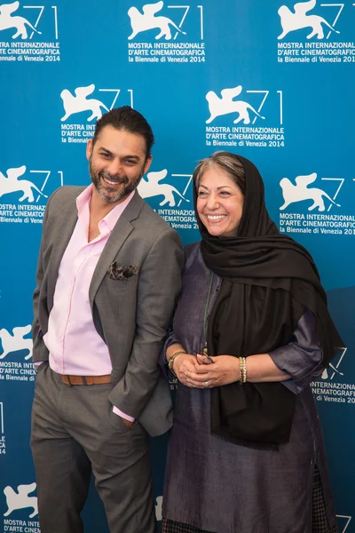 Rakhshan bani-etemad en peyman moaadi — Stockfoto