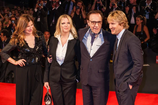 Kathryn Hahn, Louise Stratten, Peter Bogdanovich and Owen Wilson — Stock Photo, Image