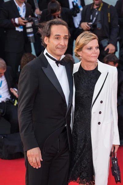 Alexandre Desplat, Dominique Lemonnier — Stockfoto