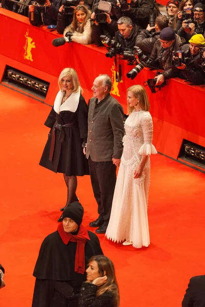 Nicole Kidman, Lena Herzog, Werner Herzog — Stock Photo, Image