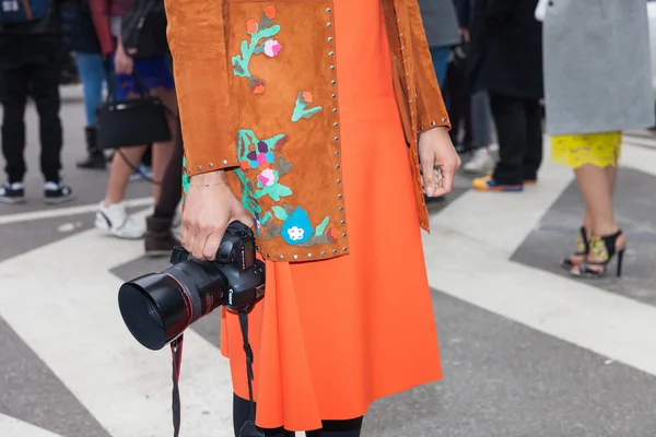 Emporio Armani show at the Milan Fashion Week — Stock Photo, Image