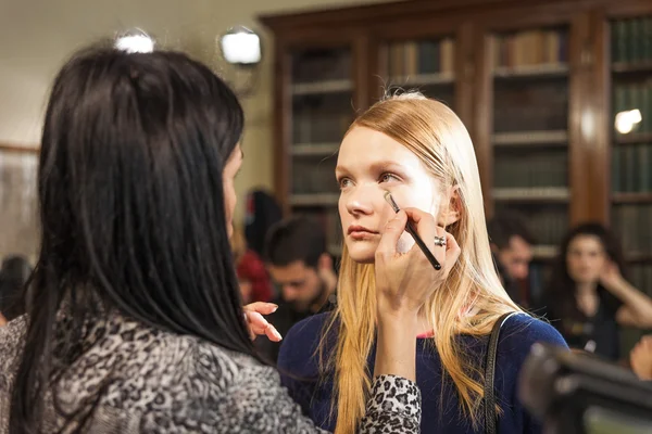 Chicca Lualdi show at the Milan Fashion Week — Stock Photo, Image