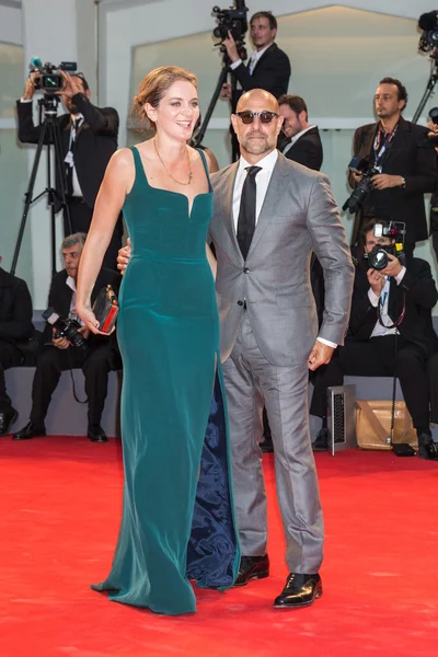 Felicity Blunt, Stanley Tucci — ストック写真