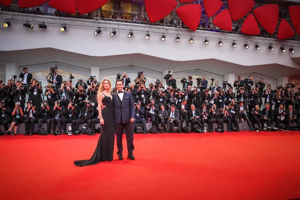 Johnny Depp, Amber Heard — Stock Photo, Image