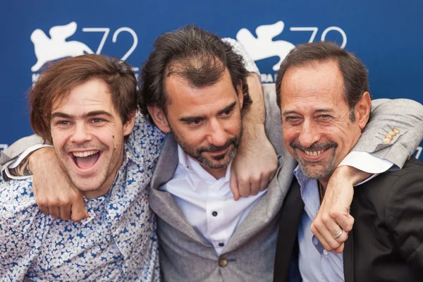 Peter Lanzani, Pablo Trapero, Guillermo Francella — Stockfoto