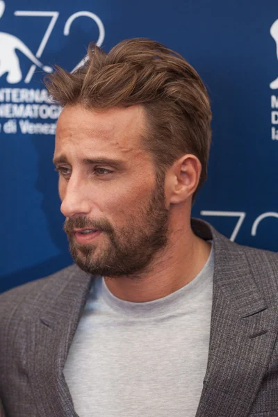 Actor Matthias Schoenaerts — Foto de Stock