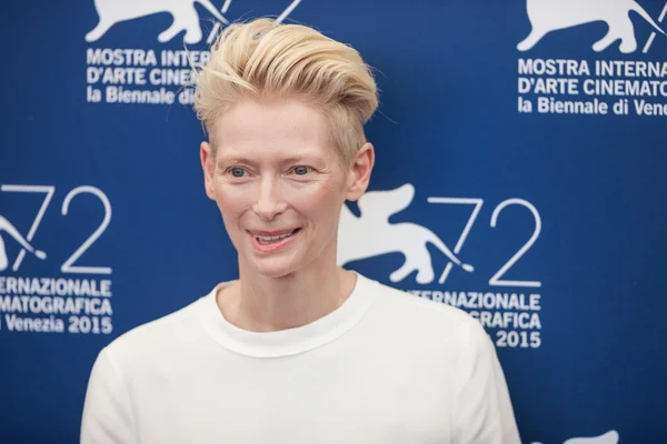 Actrice Tilda Swinton — Stockfoto