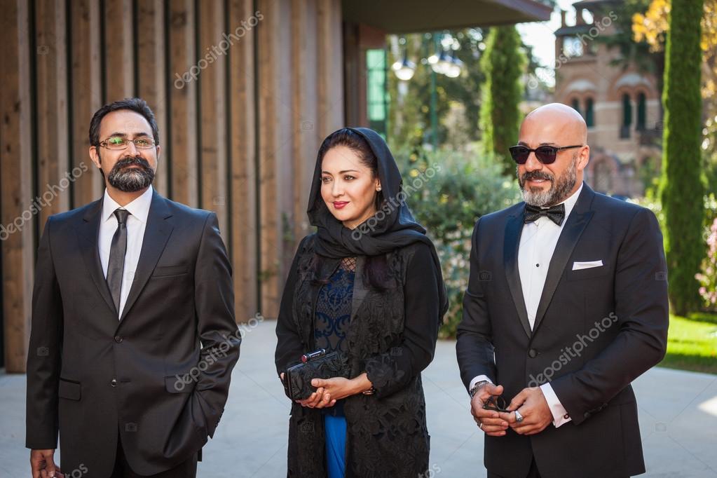 Vahid Jalilvand, Niki Karimi, Amir Aghaei Stock Editorial Photo
