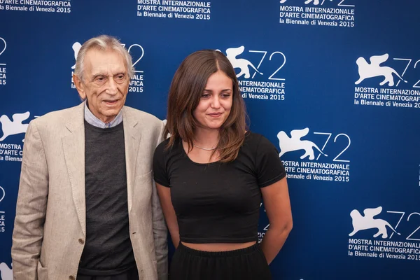 Elena Bellocchio, Roberto Herlitzka — Stockfoto