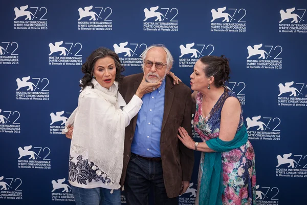 Patricia Spindola, Arturo Ripstein, Reyes Nora Velazquez — Stok fotoğraf
