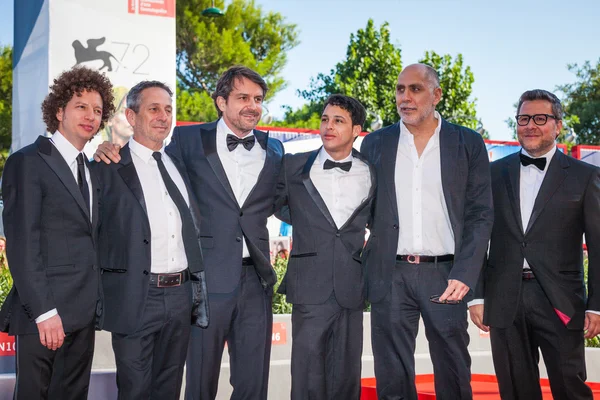 Michel Franco, Alfredo Castro, Lorenzo Vigas, Luis Silva, Guillermo Arriaga, Rodolfo Cova — Stock Photo, Image