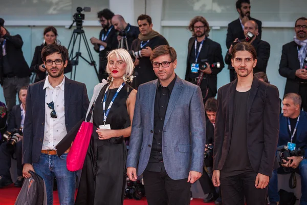 Representatives of short film festival — Stockfoto