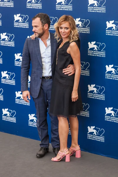 Valeria Golino, Massimiliano Gallo — Foto Stock