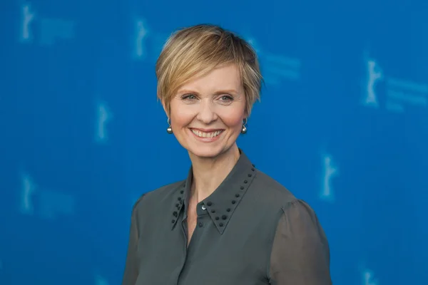 Színésznő Cynthia Nixon — Stock Fotó