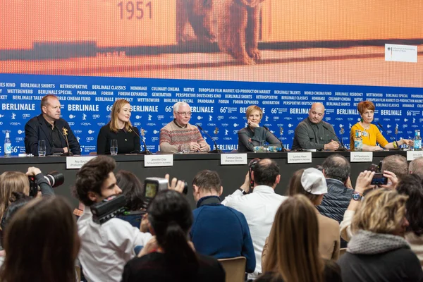 La conferencia de prensa "Una pasión silenciosa" —  Fotos de Stock