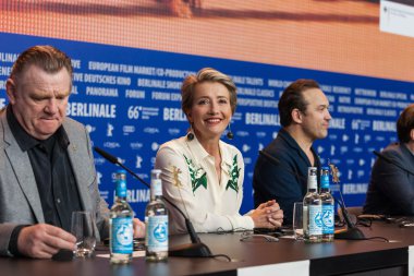 Actors Emma Thompson and Brendan Gleeson, Director Vincent Perez