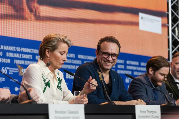 Actors Emma Thompson and Director Vincent Perez, Daniel Bruehl, Mikael Persbrandt