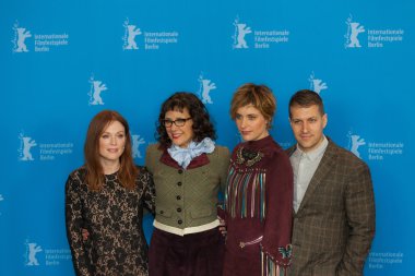Julianne Moore, Rebecca Miller and Greta Gerwig, Damon Cardasis