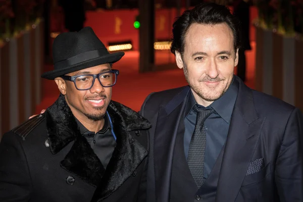 Actors Nick Cannon and John Cusack — Stockfoto