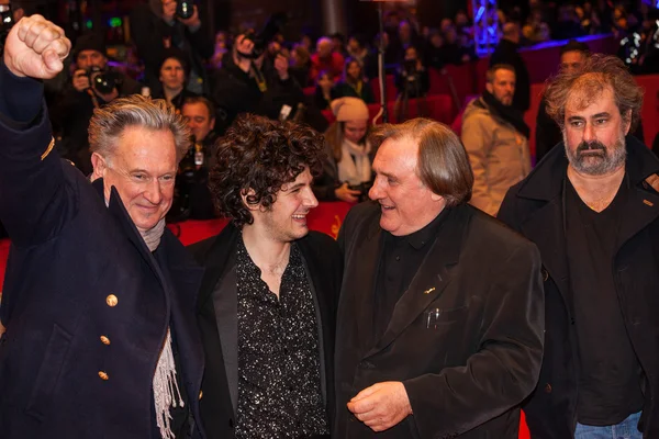 Gustave Kervern, Gerard Depardieu, Vincent Lacoste et Benoit Delepine — Photo