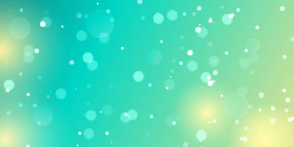 Kerstbanner Met Een Bokeh Lichtontwerp — Stockvector