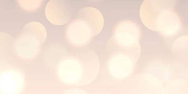 Bannière Noël Avec Design Lumières Bokeh — Image vectorielle