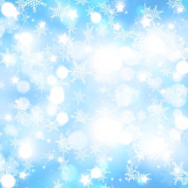 Düşen kar taneleri dizaynlı Noel arkaplanı