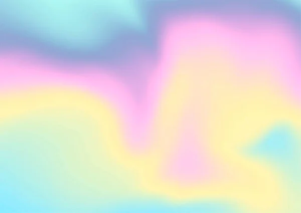 虹色のホログラム設計の概要背景 — ストックベクタ