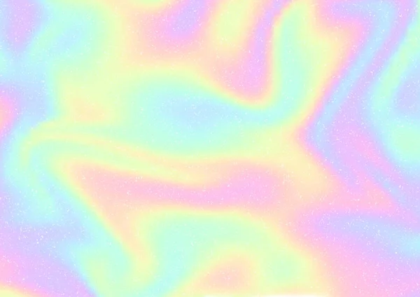 Abstrakt Hologramgradient Oskärpa Med Grynig Struktur Överlägg — Stock vektor