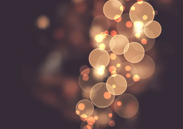 Abstrakter Hintergrund Mit Goldenem Bokeh Licht — Stockvektor