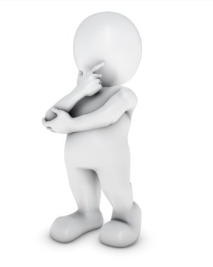 3D morph adam düşünme