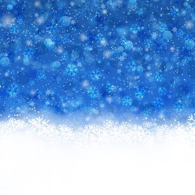Kar taneli Noel arkaplanı