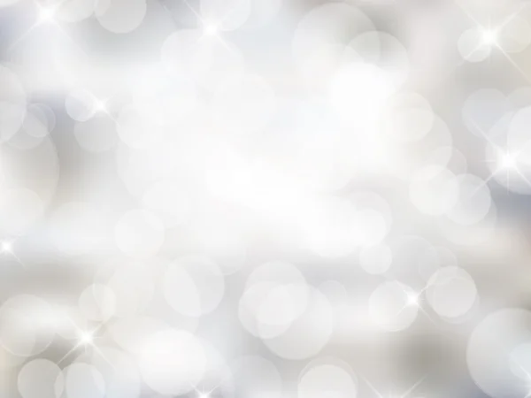 Silver Christmas background — Stock Photo, Image