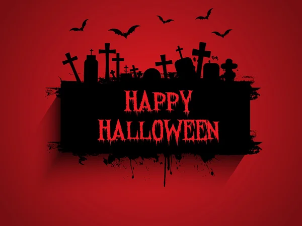 Grunge style Halloween background — Stock Photo, Image