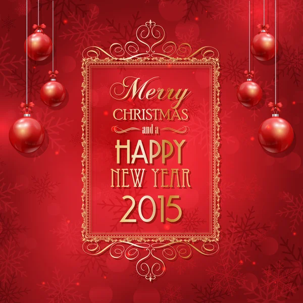 Decorative background for the New Year and Christmas — Stock Photo, Image