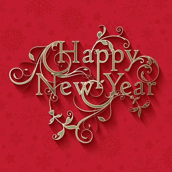 Decorative New Year background — Stock Photo, Image