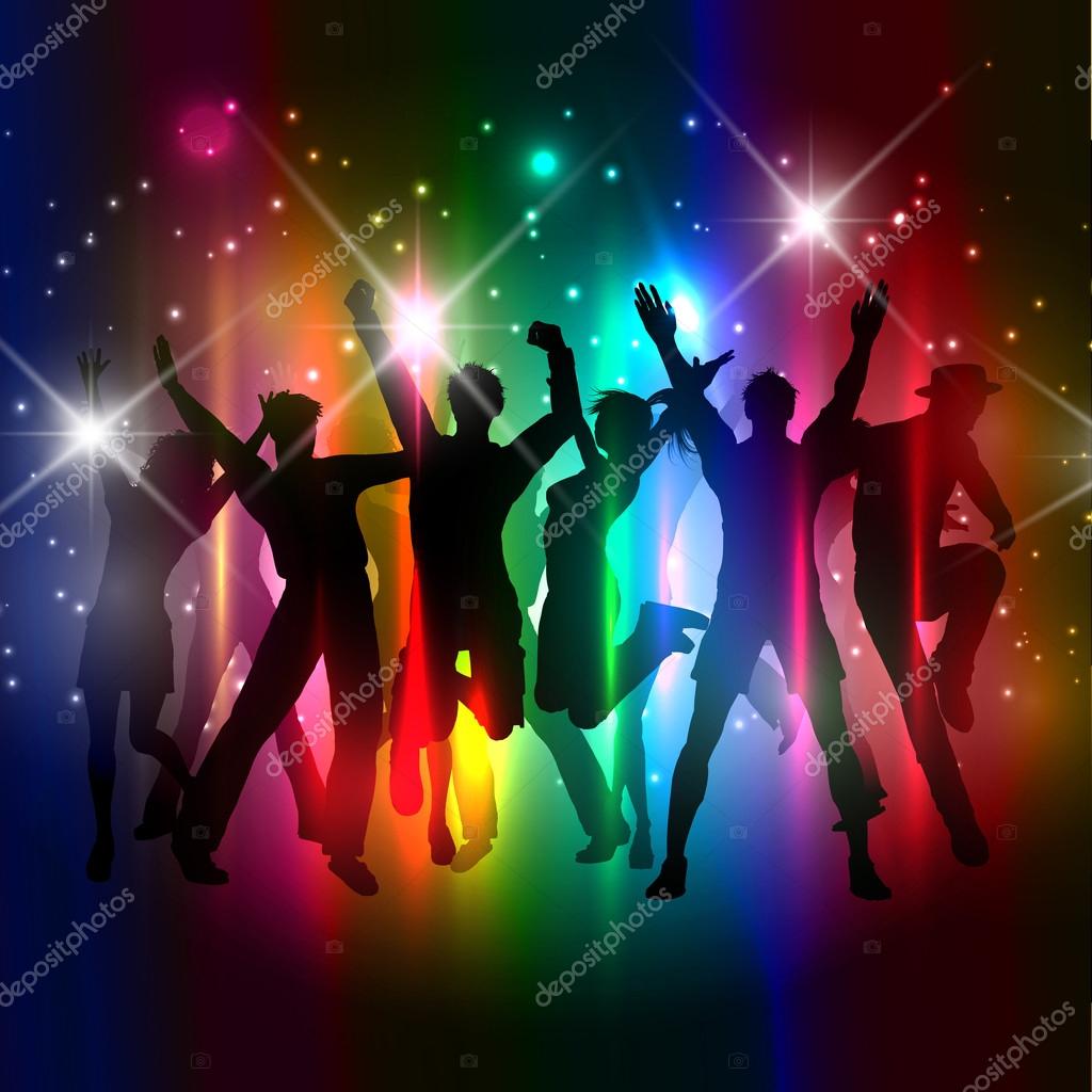 Party people background — Stock Photo © kjpargeter #80521990