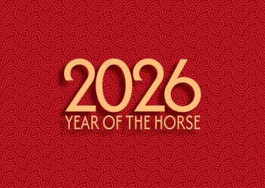 Çin temalı minimal tasarımla mutlu yıllar. 