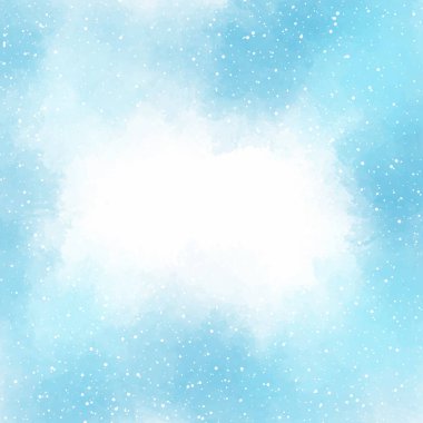 Elle boyanmış Noel arkaplanı kar tanesi örtüsüyle